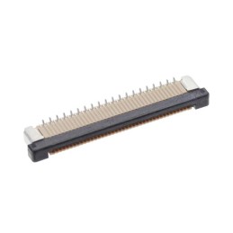 1 pcs : ZF5S-40-03-T-WT - CONN FFC VERT 40POS 0.5MM SMD