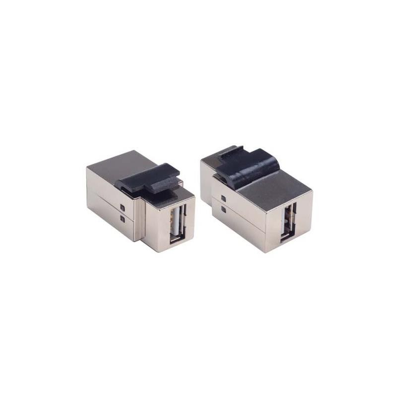 1 pcs : UADKEY-AA - ADPT USB KEYSTONE A-A