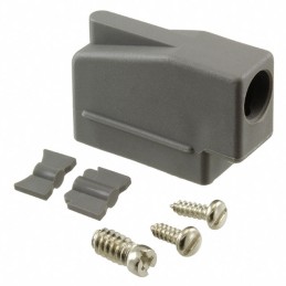 1 pcs : 1731110008 - CONN BACKSHELL 9POS 90DEG GRAY