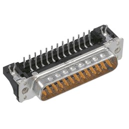 1 pcs : 09651627815 - CONN D-SUB PLUG 9POS R/A SLDR