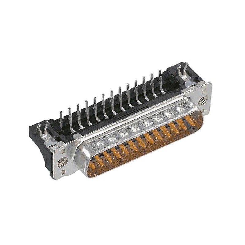 1 pcs : 09651627815 - CONN D-SUB PLUG 9POS R/A SLDR