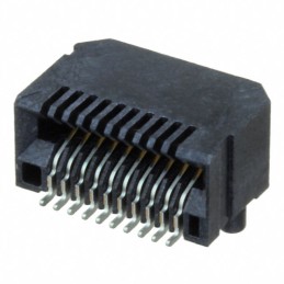 1 pcs : MECT-110-01-MM-D-RA1 - CONN SFP+ RCPT 20POS SLD R/A SMD