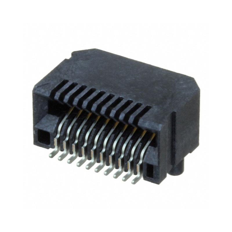 1 pcs : MECT-110-01-MM-D-RA1 - CONN SFP+ RCPT 20POS SLD R/A SMD