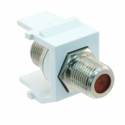 1 pcs : NKFWH - INSERT F TYPE JACK COUPLER