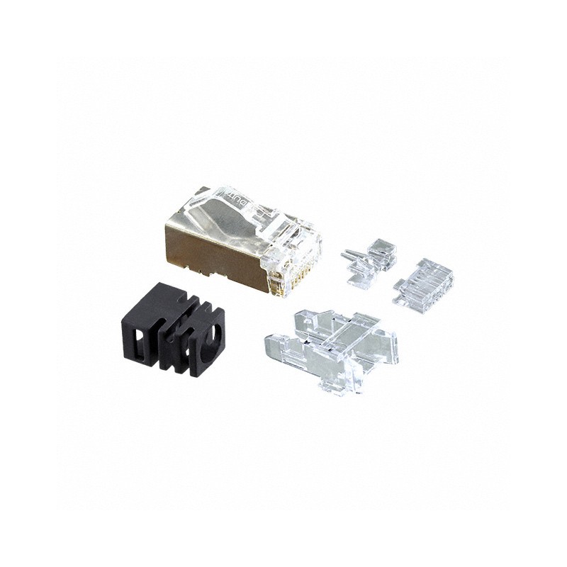 1 pcs : SPS688-C - 8-POSITION, 8-WIRE MODULAR PLUG,