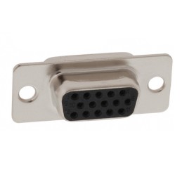 1 pcs : 180-015-203L001 - CONN D-SUB HD RCPT 15POS PNL MNT