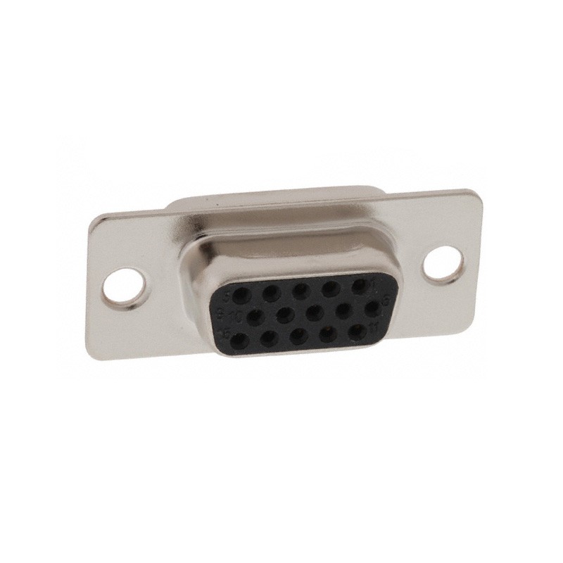 1 pcs : 180-015-203L001 - CONN D-SUB HD RCPT 15POS PNL MNT