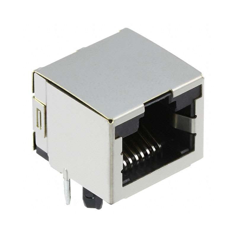 1 pcs : 1-406541-8 - CONN MOD JACK 8P8C R/A SHIELDED