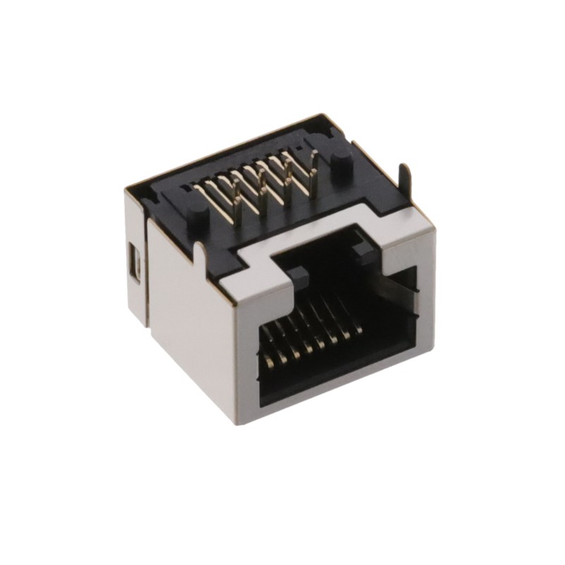 1 pcs : 1-1734509-4 - CONN MOD JACK 8P8C R/A SHLD