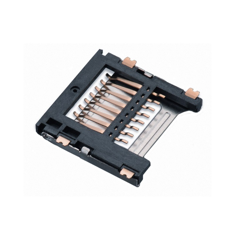 1 pcs : 693072010801 - CONN MICRO SD CARD HINGED TYPE