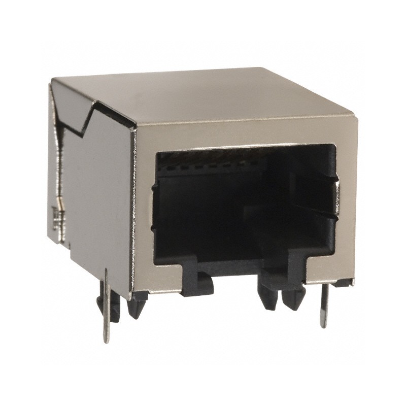 1 pcs : 0432028816 - CONN MOD JACK 8P8C R/A SHIELDED