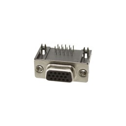 1 pcs : 1731130188 - FCT HD DSUB RA PC RCPT 15 PN W/C