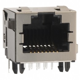 1 pcs : 0438600013 - CONN MOD JACK 8P8C R/A SHIELDED