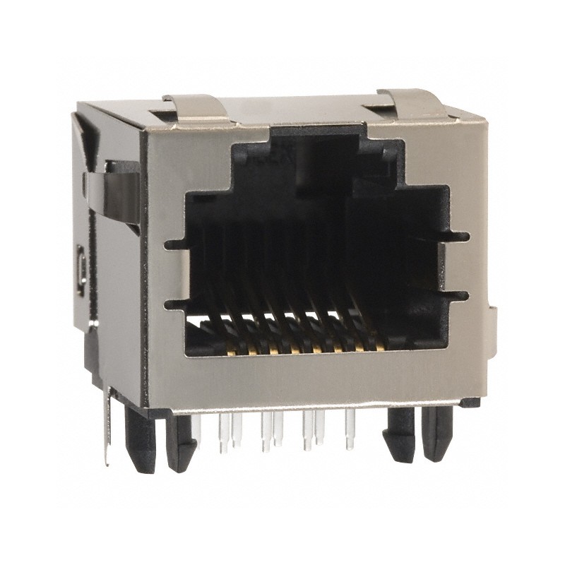 1 pcs : 0438600013 - CONN MOD JACK 8P8C R/A SHIELDED