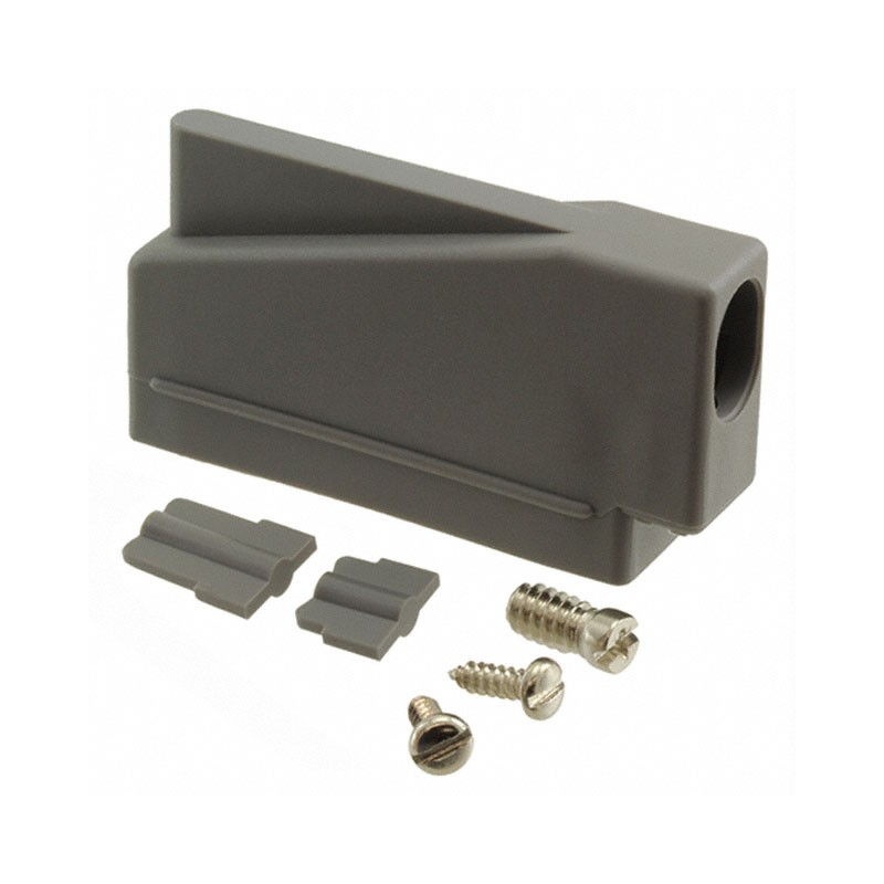 1 pcs : 1731110010 - CONN BACKSHELL 25POS 90DEG GRAY