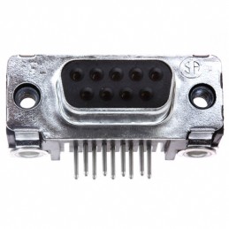 1 pcs : 5745781-4 - CONN D-SUB RCPT 9POS R/A SLDR
