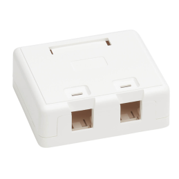 1 pcs : N082-002-WH - SURFACE-MOUNT BOX FOR KEYSTONE J