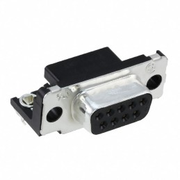 1 pcs : 747844-2 - CONN D-SUB RCPT 9POS R/A SLDR
