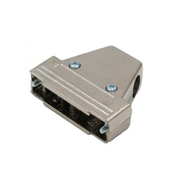 1 pcs : MHTRI-M-9-K - 9 WAY D-SUB HOOD METPLAS TRIPLE