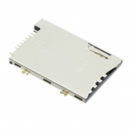 1 pcs : 0476030001 - CONN SIM CARD PUSH-PUSH R/A SMD