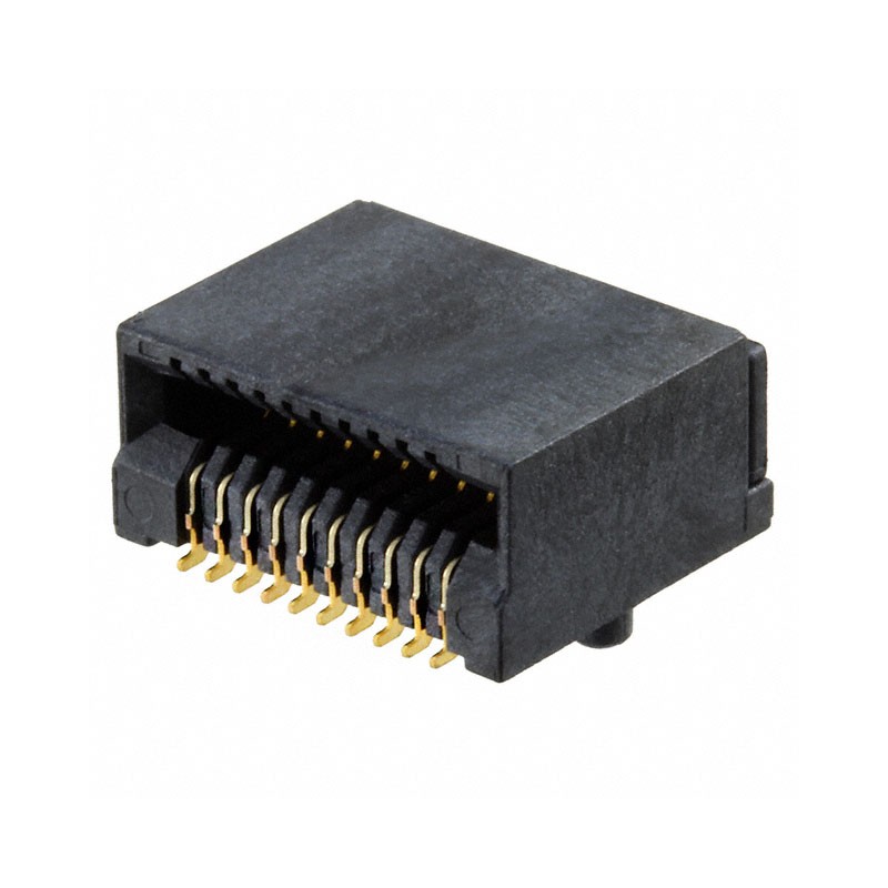 1 pcs : 2110759-1 - CONN SFP+ RCPT 20POS SLD R/A SMD