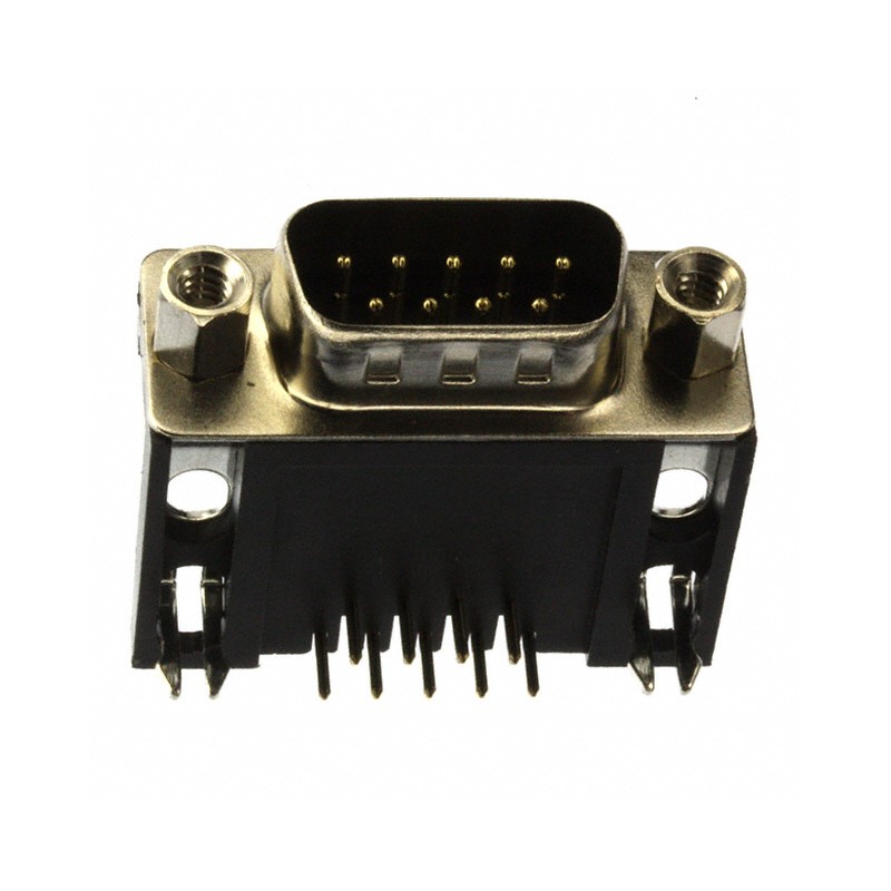 1 pcs : 183-009-113R541 - CONN D-SUB PLUG 9POS R/A SLDR