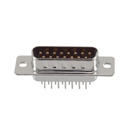1 pcs : K85X-AD-15P - CONN D-SUB PLUG 15POS VERT SLDR
