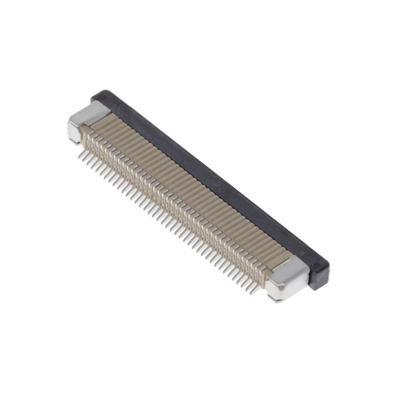 1 pcs : ZF5S-40-01-T-WT-K-TR - CONN FFC BOTTOM 40POS 0.5MM R/A