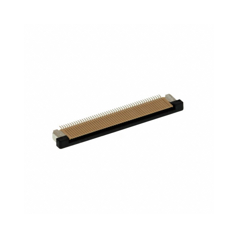 1 pcs : ZF5S-50-01-T-WT - CONN FFC BOTTOM 50POS 0.5MM R/A