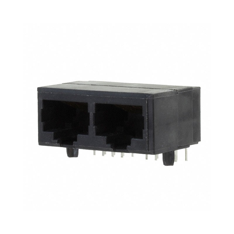1 pcs : 6368120-1 - CONN MOD JACK 8P8C R/A UNSHLD