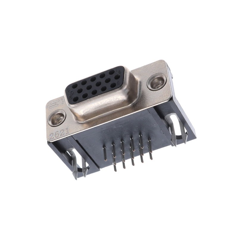 1 pcs : 2311763-2 - CONN D-SUB HD RCPT 15P R/A SLDR