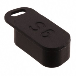 1 pcs : 09670090711 - DSUB DUST CAP FE 09P BLACK