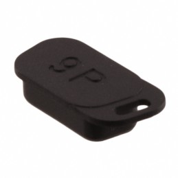 1 pcs : 09670090611 - DSUB DUST CAP MA 09P BLACK