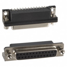 1 pcs : 182-025-213R181 - CONN D-SUB RCPT 25POS R/A SLDR