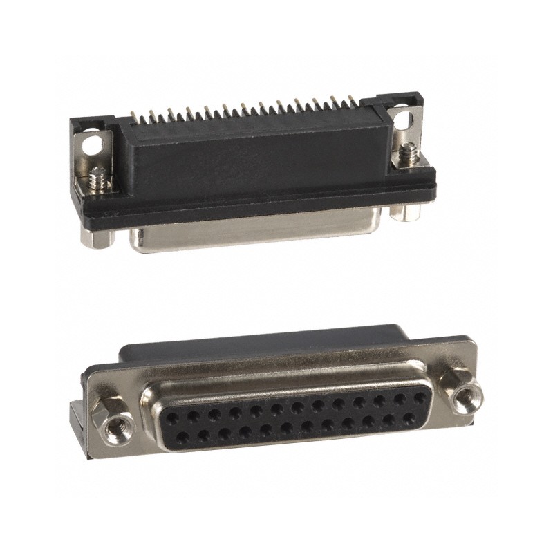 1 pcs : 182-025-213R181 - CONN D-SUB RCPT 25POS R/A SLDR