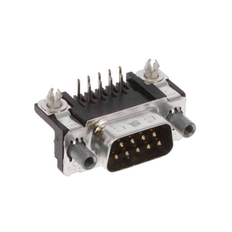 1 pcs : 7-747840-1 - CONN D-SUB PLUG 9POS R/A SLDR