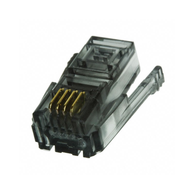 1 pcs : 1-520532-1 - CONN PLUG 4POS SDL RND 36 SERIES