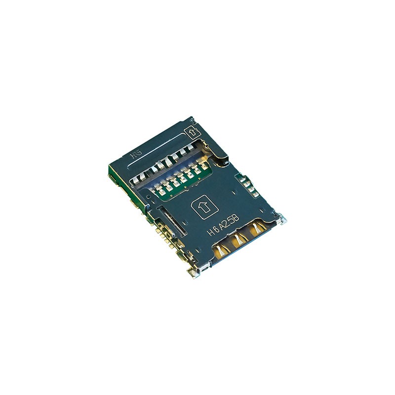 1 pcs : KP15B-6S-SF(800) - CONN SOCKET MICRO/NANO SIM CARD