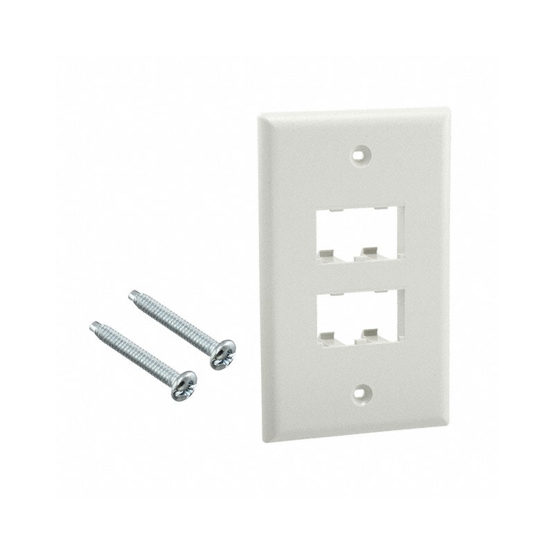 1 pcs : CFPL4EIY - SINGLE GANG, VERTICAL FACEPLATE