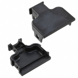 1 pcs : 2-552076-1 - CONN BACKSHELL 24POS 180DEG BLK