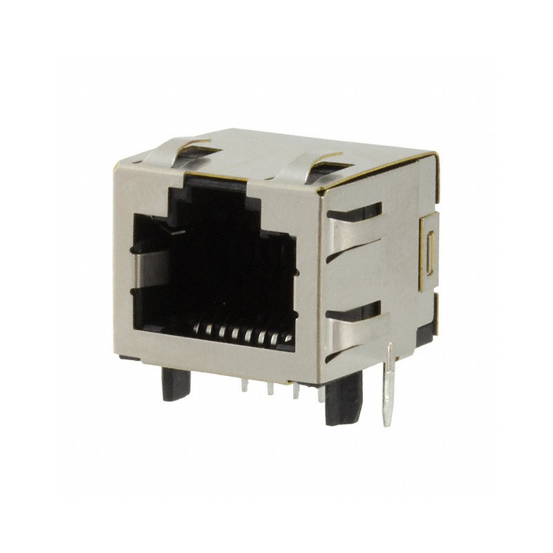 1 pcs : 6364288-4 - CONN MOD JACK 8P8C R/A SHIELDED