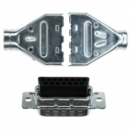 1 pcs : 1658647-1 - CONN D-SUB HOUSING PLUG 15POS