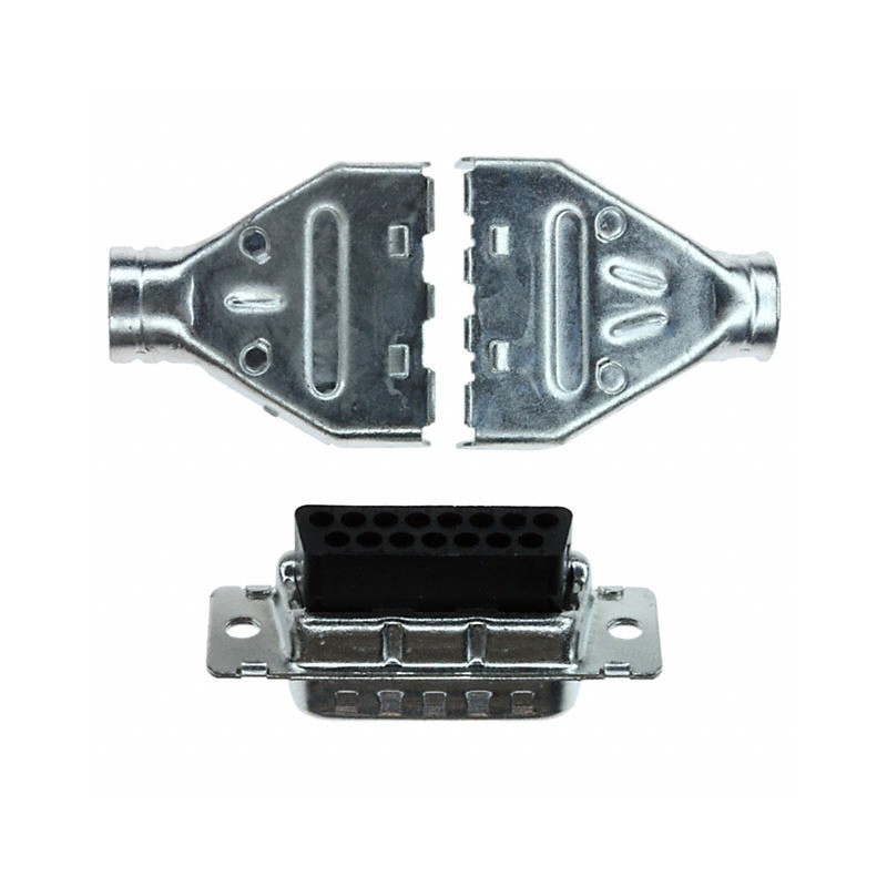 1 pcs : 1658647-1 - CONN D-SUB HOUSING PLUG 15POS