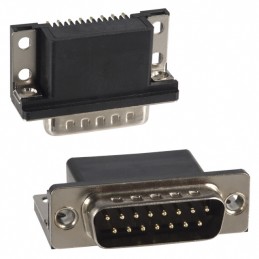 1 pcs : 183-015-113R161 - CONN D-SUB PLUG 15POS R/A SLDR