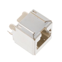 1 pcs : 6116202-2 - CONN MOD JACK 8P8C VERT SHIELDED