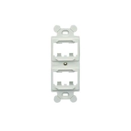 1 pcs : CF1064IWY - FRAME, TYPE 106, 4 PORT, OFF WHI