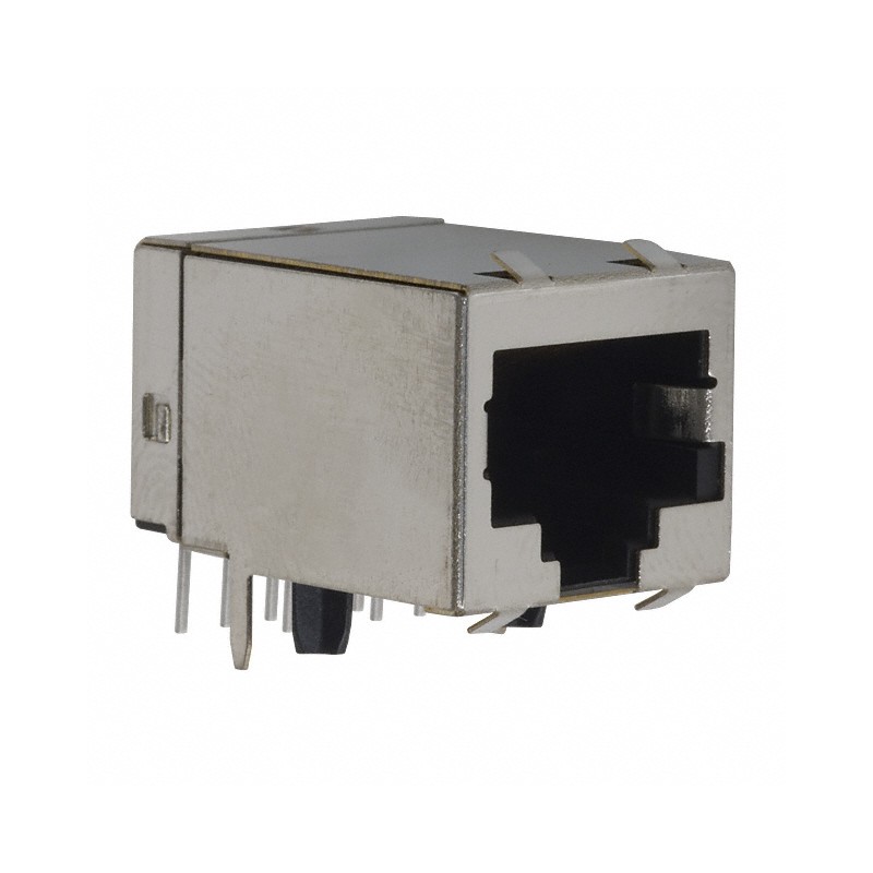 1 pcs : 5558070-1 - CONN MOD JACK 10P10C R/A SHLD