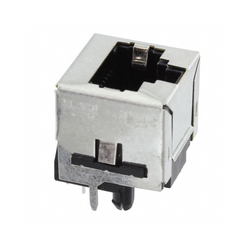 1 pcs : 5557484-1 - CONN MOD JACK 8P8C VERT SHIELDED