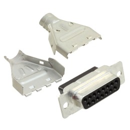 1 pcs : 5747539-1 - CONN D-SUB HOUSING RCPT 15POS