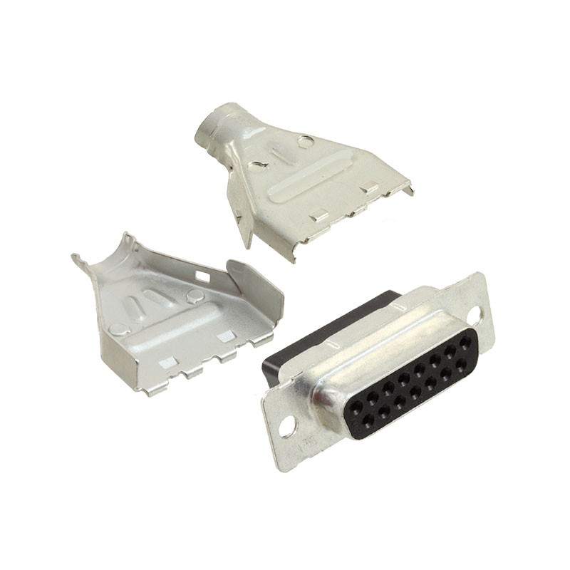 1 pcs : 5747539-1 - CONN D-SUB HOUSING RCPT 15POS